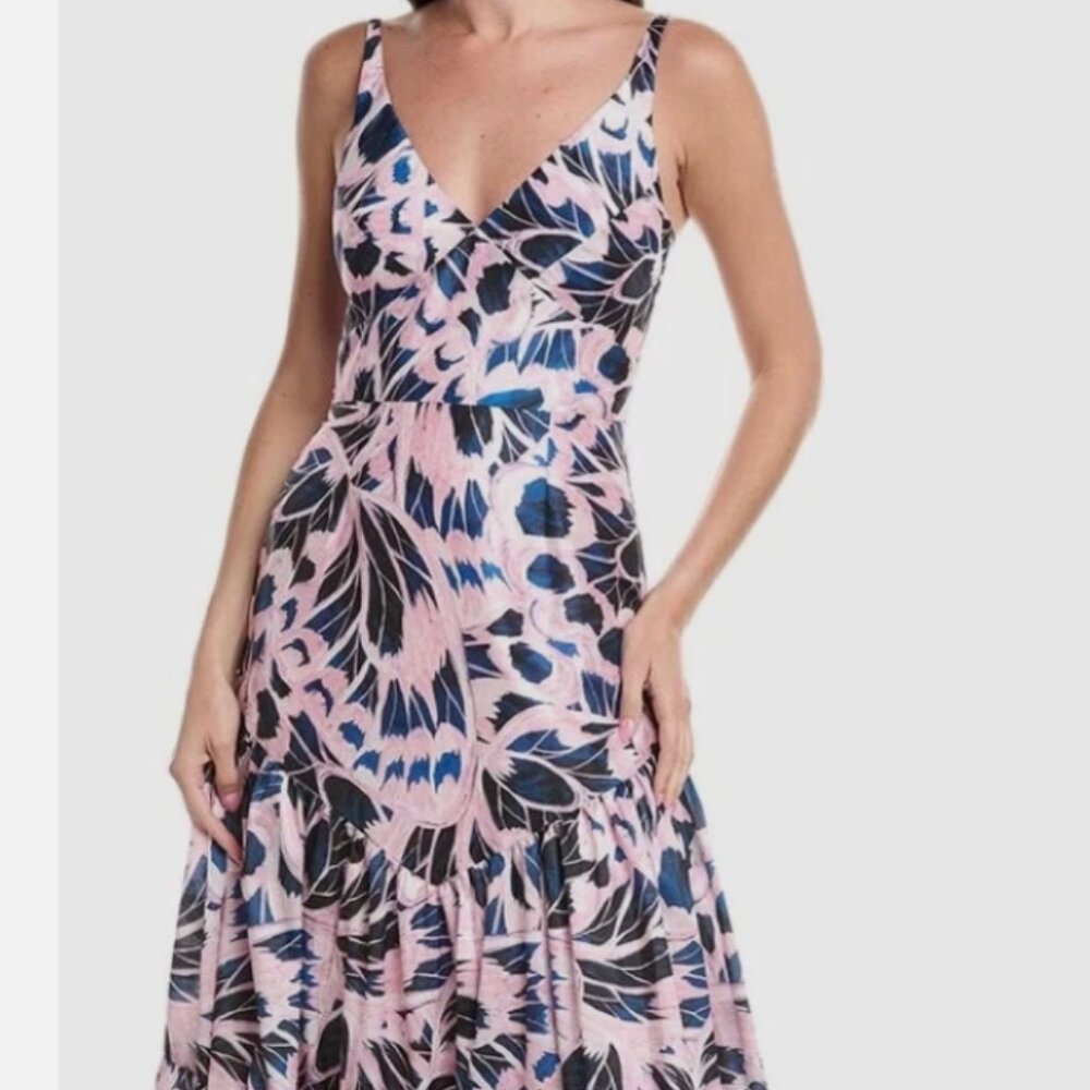NWT Hutch Arden Gown Women's Size 4 Nacy/Pink MSRP 350